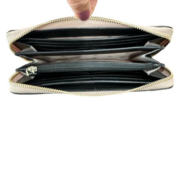 Kate Spade Disney Minnie Mouse Wallet Pale Vellum Multi WLR00284 Zip Leather - Picture 7 of 10